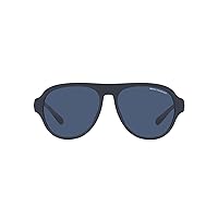 A｜X ARMANI EXCHANGE Men's Ax4126su Universal Fit Aviator Sunglasses