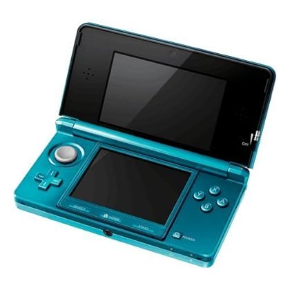 Nintendo 3DS Aqua Blue (Renewed) [video game]
