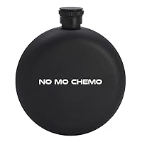 No Mo Chemo - 5oz Round Drinking Alcohol Flask
