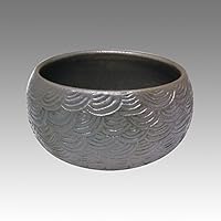 Glaze Ripple - Tokoname Pottery Tea Cup : 5chawan - Japanese casual ceramic [Standard ship by EMS: with Tracking & Insurance]