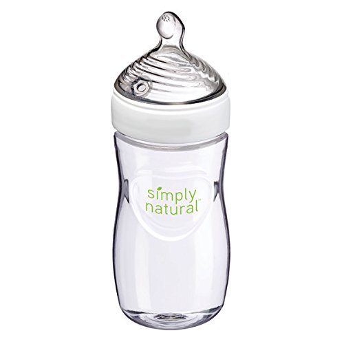 Nuk Simply Natural, Baby Bottle, 9 Ounce, 3 Pack
