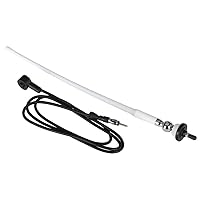 BOSS Audio Systems Boss Audio MRANT12W Rubber Ducky Marine Antenna-White, 6-Inch, No Color