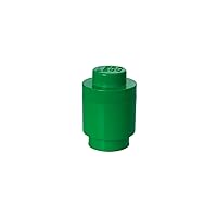 LEGO Storage Box Brick 1 Round Dark Green