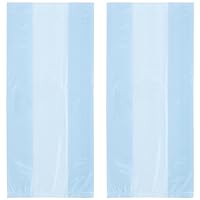 Unique Party Cellophane Bags, 30 Count (Pack of 2), Baby Blue