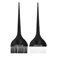 Extra Wide Hair Color Brushes, 3 inch Bristle Width Cuts Application time, Firm Bristles, 1 Extra Wide Brush with Ultra-Soft Feather Bristles, Sustainable Wheat Fiber Handles