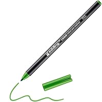 edding 1300 color pen medium - leaf green - 1 pen - round nib 2 mm - felt pen for drawing and writing - felt pen for school, mandalas, bullet journals