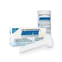 Anurex 2 Pack -Hemorrhoid Relief Clinicall Results 95%Effective First Reg. with FDA Aug. 1986 Patented Since 1986