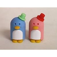 Mr. & Mrs. Penguin (Colors: Light Pink/Light Blue)