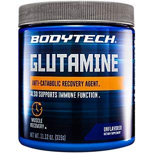BODYTECH Glutamine Powder Unflavored (11.12 oz./70 Servings)