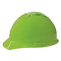 ERB Hard Hat,Type 1, Class C,Hi-Vis Green (19450), Medium
