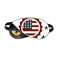 USA Shied Independent Day America Eye Head Rest Dark Cosmetology Shade Cover