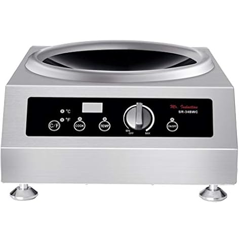 SPT SR-34BWC 3400W Commercial Counter-top Induction range