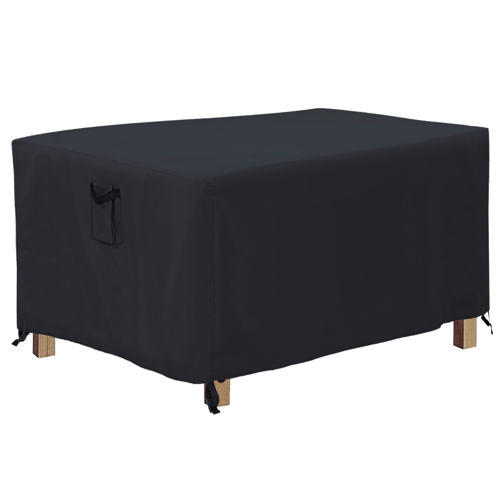 ABCCANOPY Coffee Table Cover Universal Outdoor Table Cover Small Table Cover Waterproof and Dustproof Furniture Cover 36x22x18 Black