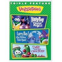 DVD-Veggie Tales Triple Feature-Rumor Weed/Fib/Dav