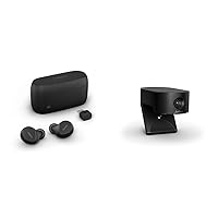 Jabra Evolve2 True Wireless in-Ear Bluetooth Earbuds PanaCast 20 4K Video Conferencing Camera