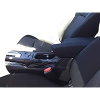 Auto Console Covers- Fits The Subaru Crosstrek 2018-2023 Center Console Armrest Cover Waterproof Neoprene Fabric.The Console Cover is not Sold or Created by Subaru Motor Co.- Black