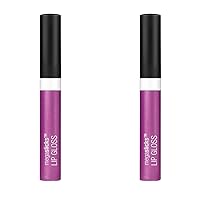 wet n wild Lip Gloss MegaSlicks, Purple Berried Treasure | High Glossy Lip Makeup (Pack of 2)