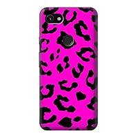R1850 Pink Leopard Pattern Case Cover for Google Pixel 3a XL