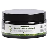 Pure O Hair Solution Product Neatbraid Conditioning Shining Gel 8 Oz (Pack of 1)