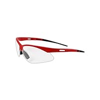 MAGID Y777RMC Gemstone Y777 Wraparound Safety Glasses, Red Matte Finish, Standard