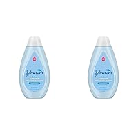 Johnson's Baby Bubble Bath for Gentle Baby Skin Care, Paraben-Free, Pediatrician-Tested, Hypoallergenic, Tear-Free, Dye-Phthalate & Sulfate-Free, 13.6 Fl Oz (Pack of 2)