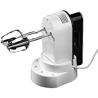 Hand Mixer Electric，5-Speed Electric Hand Mixer with Whisk, Traditional Beaters, Snap-On Storage Case. (Color : Black)