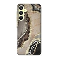 jjphonecase R3700 Marble Gold Graphic Printed Case Cover for Samsung Galaxy A25 5G