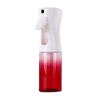 Continuous Water Mister Spray Bottle for Hair - Continuous Spray Nano Fine Mist Sprayer - Empty Spray Bottle - Reusable Beauty Spray Bottle - Cleaning, Hairstyling & Plants - 5oz/150ml (Gradient Red)