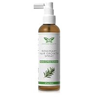 Rosemary and Rice Water Spray for Hair Growth - Rosemary Hair Spray Contains: Rosemary, Rice Extract, Biotin, Castor, Peppermint, Tea Tree Oil & More - For Thicker, Fuller Hair- By Existing Beauty 4oz
