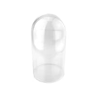 Homeford Plastic Dome Display Case with Clear Base, 6-inch