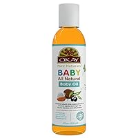 BABY OIL ALL NATURAL 4oz / 236ml