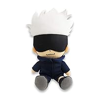 JUST FUNKY Jujutsu Kaisen Full Size Demon Corps Plush | 9” Tall | Featuring Satoru Gojo | Bed Couch Room Décor | Plush Pillow for 14+