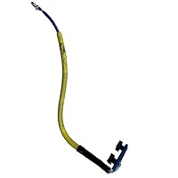 Yellow - Hands Free Dog Leash Bike Attachment (Left Side) - Safe for Large and Small Dogs - Walking and Running