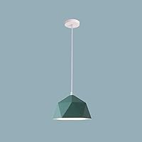 Qiangcui Round Glass Chandelier All Copper Pendant Light E27 Creativity Ceiling Lights 1W-60W Lighting Fixtures for Cafe Clothing Store 1 Lamp/Diameter: 15Cm / Suggested Room Size: 6-10㎡,Blue (Color