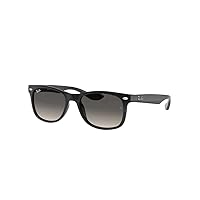 Ray-Ban Junior Kids' New Wayfarer RJ9052S Square Sunglasses for Boys for Girls + BUNDLE With Designer iWear Eyewear Kit