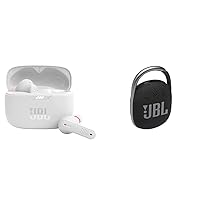 JBL Tune 230NC TWS True Wireless in-Ear Noise Cancelling Headphones Clip 4 Portable Bluetooth Speaker