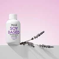 Soy Based Nail Polish Remover Lavender Scent + Essential Oil Acetone-Free (Lavender)