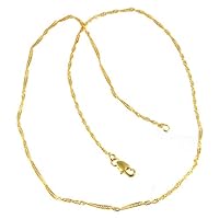 18K Gold Overlay Necklace CHG-175-16