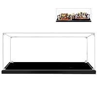 Acrylic Display Case for Lego 10292, Dustproof Clear Display Box Showcase for ( The Friends Apartments) (NOT Included The Model) (3MM)