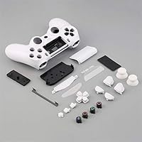 Full Set Protect Housing Shell Buttons Cover Case for PS4 for Playstation 4 DualShock 4 Wireless Controller White