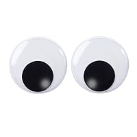 6Pcs Giant Googly Wiggle Eyes, PETKNOWS Glow in The Dark Google Eyes Self  Adhesive for Craft Sticker Large Sticky Eyes Big Sparkle Googly Eyes for  DIY