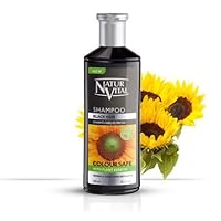 Hair Shampoo Henna Black - Colour and Shine - 300 Ml / Natural & Organic