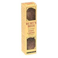 Burt's Bees Coconut Foot Creme with Vitamin E, 4.34-Ounce Tubes (Pack of 2)