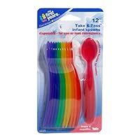 The First Years Take & Toss Infant Spoons, 12-Count Packages (Pack of 6) (Pack of 2)
