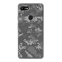 R2867 Army White Digital Camo Case Cover for Google Pixel 3 XL