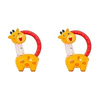 Jerry Giraffe Rattle and Teether (Pack of 2)