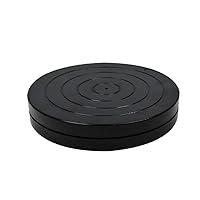 Ceramic Sculpture Turntable Plastic Clay Stand 360° Rotating Pottery Tool 11.2cm for Craft Products