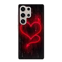 jjphonecase R3682 Devil Heart Case Cover for Samsung Galaxy S24 Ultra