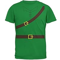 Old Glory Halloween Robin Hood Costume Irish Green Adult T-Shirt