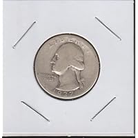 1937 D Washington (1932 to Date) (90% Silver) Quarter Very Good